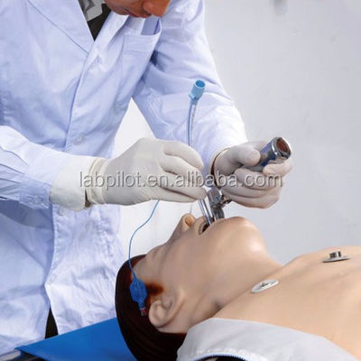 ACLS 호흡기 관리 시스템 첫 진료 기술 훈련 인형 훈련자 훈련자