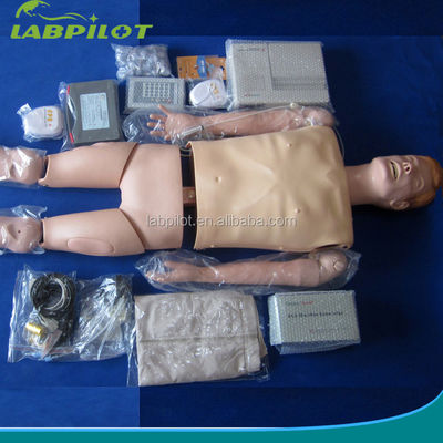종합적인 응급 훈련 CPR 인튜베이션 디피브리레이션 및 IV 주입용 인형