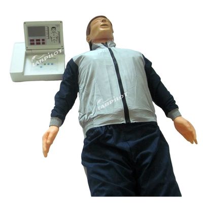 현실적인 인간 인형 대형 LCD 부활 교육 모델 성인 CPR 훈련