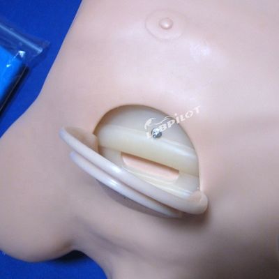 퓨라 펑크션 배수 및 흉부 수리 간호 훈련을위한 고급 PVC 마니킨