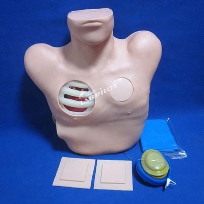 첨단 PVC 폐두통 압축 마니킨 인위적인 수두통 시뮬레이션