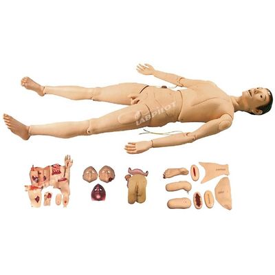 의과대학 전체 신체 외상 간호 마니킨 전체 신체 상처 치료 시뮬레이터