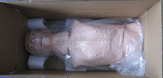 반 몸 인형 병원 내 코 위 먹이 치료 의 궁극적 인 교육 모델