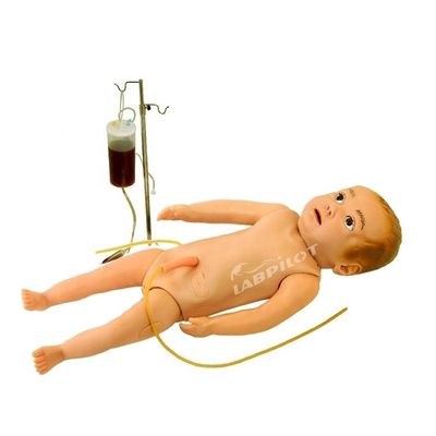 여성 및 어린이용의 현실적인 피부 시뮬레이션 영유아 전신 진입술 모델