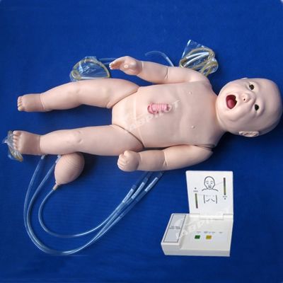 첨단 완전 기능 신생아 간호 및 CPR 인형 임상 실습용 인적 생명 크기