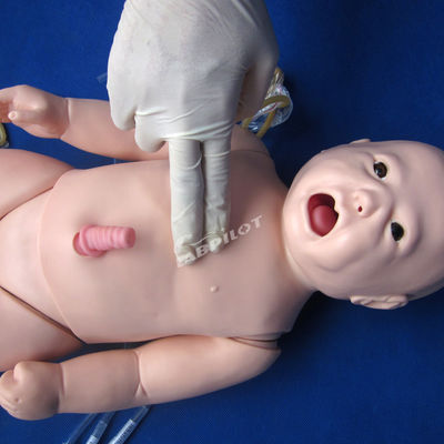 다기능 산모 및 소아치료용 CPR 오스컬테이션 기능 마니킨