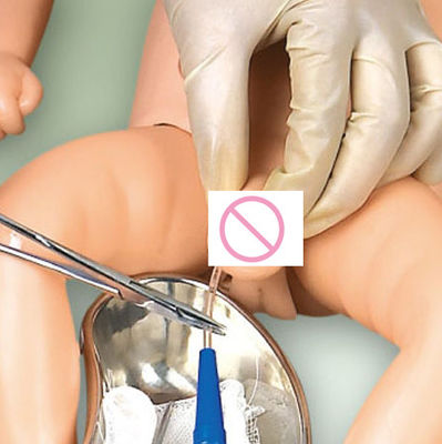 산부인과 소아치료 첨단 PVC 소재의 다기능 아기 인형