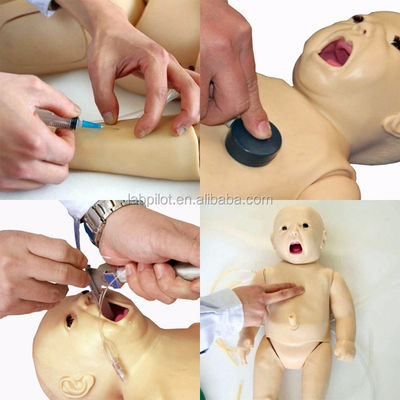 ACLS 신생아 간호 인형 인적 생명 크기 의학 과학 교육 과목