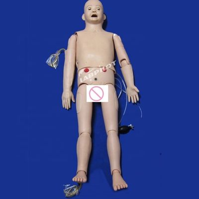5살짜리 어린이 인형으로 완전 기능성 카테테리제이션 및 오스컬테이션 훈련