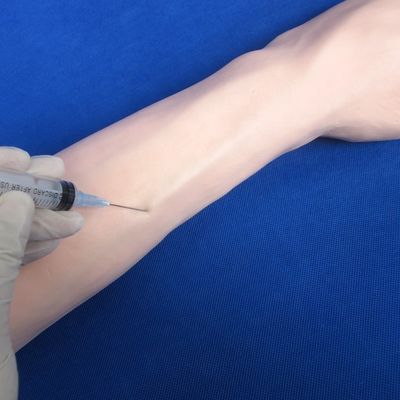 포괄적 인 정맥 절개 훈련 팔 인체 생명 크기 모델 IV 및 IM 주입