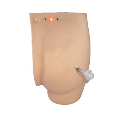 환자 돌봄 시범 부근 주사 교육 시뮬레이터 경고 조명