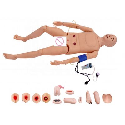 인간 생명 크기 완전 기능성 성인 간호용 인형 혈압 시뮬레이터 의료 훈련 인형