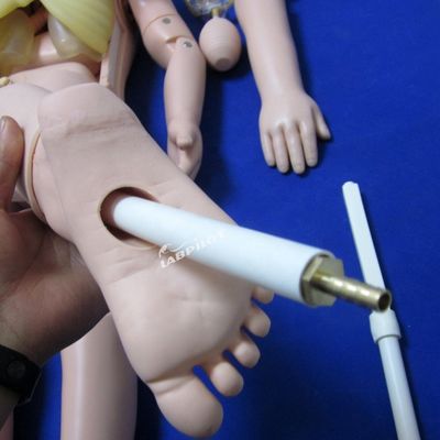 어린이 돌봄 인형 고급 PVC 3 살 간호 인형 소아 훈련