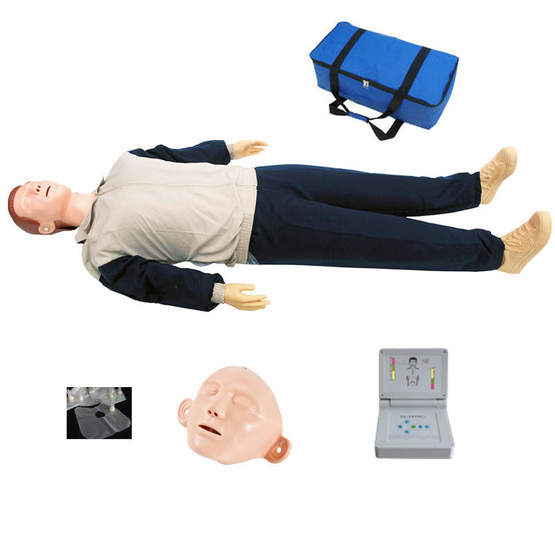 인간 생체 크기의 전자 전체 몸 CPR 훈련 모니터 음성 프로모션과 함께 마니킹
