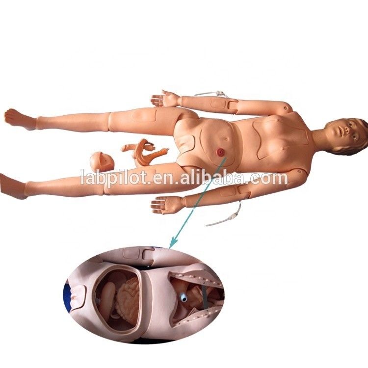 인간 생체 크기 간호 인형 환자를 위한 돌봄 시연 전체 몸 여성