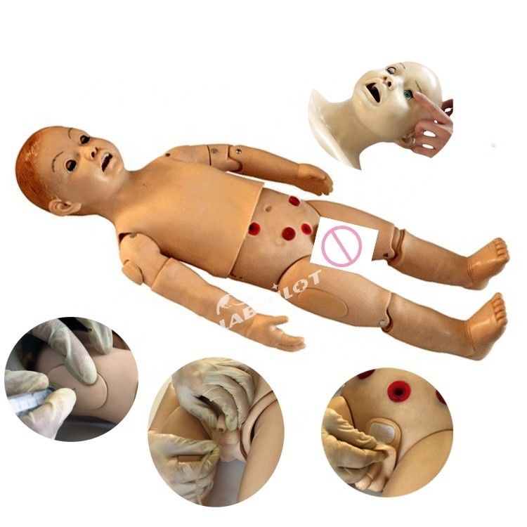 소아보육 한 살 어린이 간호 및 CPR 인형 생명 구출 훈련